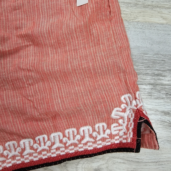 NWT Anthropologie Boho Casual Linen Summer Shorts  Large - Picture 5 of 8